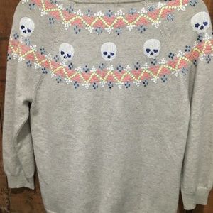Autumn Cashmere Sweaters - Autumn Cashmere Skull Hi-lo Sweater Autumn Cashmere Sweaters - Autumn Cashmere Skull Hi-lo Sweater